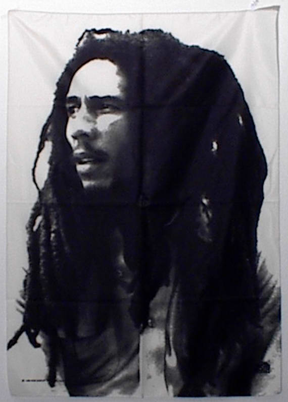 Bild von Poster: Bob Marley - Motiv 5-Fahne Poster: Bob Marley - Motiv 5-Flagge im Fahnenshop bestellen