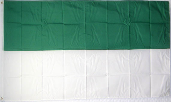 Bild von Schützenfest-Flagge grün-weiß-Fahne Schützenfest-Flagge grün-weiß-Flagge im Fahnenshop bestellen