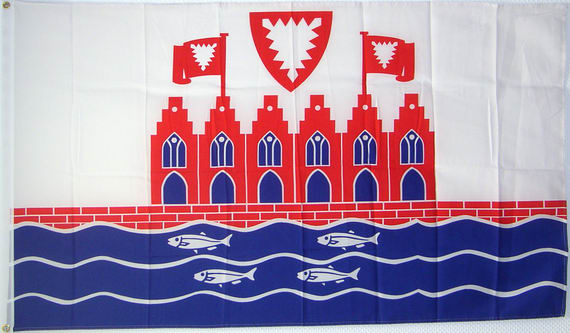 Bild von Fahne von Heiligenhafen-Fahne Fahne von Heiligenhafen-Flagge im Fahnenshop bestellen