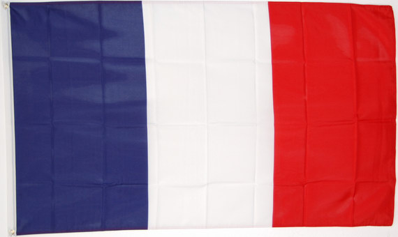 Flagge Frankreich Fahne Burgund 60 x 90 cm 