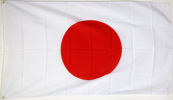 Bild von Flagge Japan-Fahne Japan-Flagge im Fahnenshop bestellen