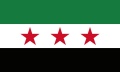 Bild der Flagge "Nationalflagge Syrien (ab 2024) (150 x 90 cm) Premium"