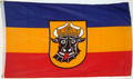 Fahne Mecklenburg mit Ochsenkopf(90 x 60 cm) kaufen