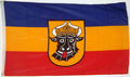Fahne Mecklenburg mit Ochsenkopf(90 x 60 cm) kaufen