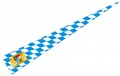 Bild der Flagge "Wimpel Freistaat Bayern (150 x 30 cm)"