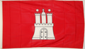 Bild der Flagge "Landesfahne Hamburg (250 x 150 cm)"