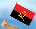 Stockflaggen Angola
 (45 x 30 cm) kaufen bestellen Shop