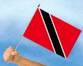 Bild der Flagge "Stockflaggen Trinidad und Tobago (45 x 30 cm)"