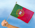 Stockflaggen Portugal
 (45 x 30 cm) kaufen bestellen Shop