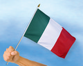Stockflaggen Italien
 (45 x 30 cm) kaufen bestellen Shop