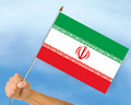 Stockflaggen Iran
 (45 x 30 cm) kaufen bestellen Shop