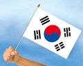 Bild der Flagge "Stockflaggen Korea / Südkorea (45 x 30 cm)"