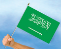Bild der Flagge "Stockflaggen Saudi-Arabien (45 x 30 cm)"