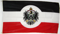 Bild der Flagge "Reichsdienstflagge des Auswärtigen Amtes (1892-1919) (250 x 150 cm)"