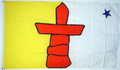 Bild der Flagge "Kanada - Nunavut-Territorium (150 x 90 cm)"