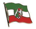 Bild der Flagge "Flaggen-Pin Nordrhein-Westfalen"
