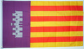 Flagge von Mallorca (Balearen)
 (150 x 90 cm) kaufen bestellen Shop