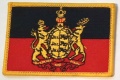 Bild der Flagge "Aufnäher Königreich Württemberg (8,5 x 5,5 cm)"