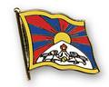 Bild der Flagge "Flaggen-Pin Tibet"