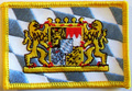 Aufnäher Flagge Bayern
 (8,5 x 5,5 cm) kaufen bestellen Shop