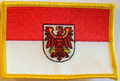 Bild der Flagge "Aufnäher Flagge Brandenburg (8,5 x 5,5 cm)"