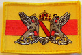 Bild der Flagge "Aufnäher Großherzogtum Baden (8,5 x 5,5 cm)"