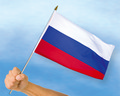 Stockflaggen Russland
 (45 x 30 cm) kaufen bestellen Shop