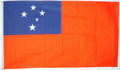 Bild der Flagge "Nationalflagge Samoa, Inselstaat (150 x 90 cm)"