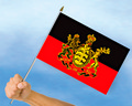 Bild der Flagge "Stockflagge Königreich Württemberg (45 x 30 cm)"