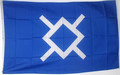 Bild der Flagge "Flagge der Nördlichen Cheyenne Indianer (150 x 90 cm)"