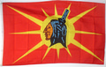 Bild der Flagge "Flagge der Mohawk Indianer (150 x 90 cm)"
