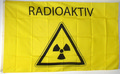 Flagge Radioaktiv
 (150 x 90 cm) kaufen bestellen Shop