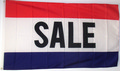 Flagge mit Aufschrift SALE im US-Stil (150 x 90 cm) kaufen