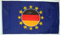 Flagge EU mit den deutschen Farben im Sternenkreis (150 x 90 cm) kaufen