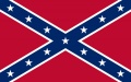 Bild der Flagge "Flagge der Konföderierten(Confederate Flag - United States) (250 x 150 cm)"