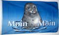 Bild der Flagge "Flagge Moin Moin - Motiv 1 (150 x 90 cm)"