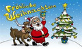 Flagge Fröhliche Weihnachten
 (150 x 90 cm) kaufen bestellen Shop