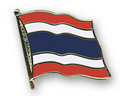 Bild der Flagge "Flaggen-Pin Thailand"