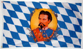 Fahne Bayern mit König Ludwig(150 x 90 cm) kaufen