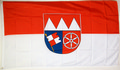 Bild der Flagge "Fahne Unterfranken (150 x 90 cm)"