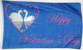 Bild der Flagge "Flagge Happy Valentines Day (150 x 90 cm)"