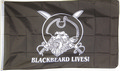 Bild der Flagge "Flagge Blackbeard Lives (150 x 90 cm)"