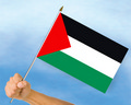 Bild der Flagge "Stockflaggen Palästina (45 x 30 cm)"
