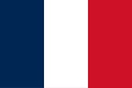 Bild der Flagge "Flagge Frankreich im Querformat (Glanzpolyester)"