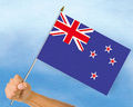 Stockflaggen Neuseeland
 (45 x 30 cm) kaufen bestellen Shop