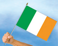 Stockflaggen Irland
 (45 x 30 cm) kaufen bestellen Shop
