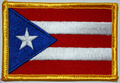 Aufnäher Flagge Puerto Rico (8,5 x 5,5 cm) kaufen
