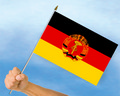 Stockflagge DDR
 (45 x 30 cm) kaufen bestellen Shop