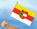 Bild der Flagge "Stockflagge Kärnten (45 x 30 cm)"