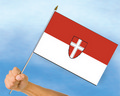 Bild der Flagge "Stockflagge Wien (45 x 30 cm)"